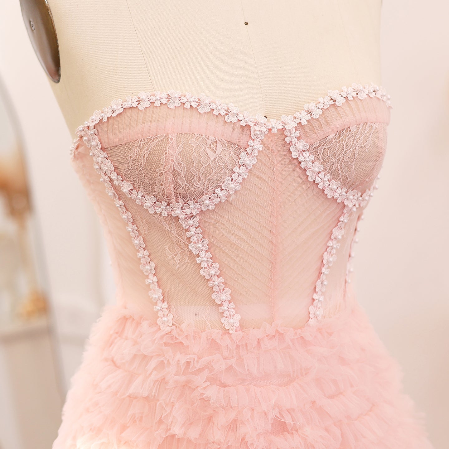 Elegant Sweetheart Ball Gown Blue Evening Dress SS553