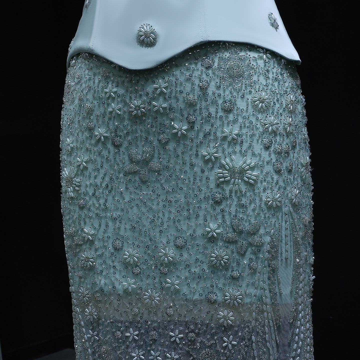 Chic Lilac Two Pieces Evening Dress with Spaghetti Straps SS697