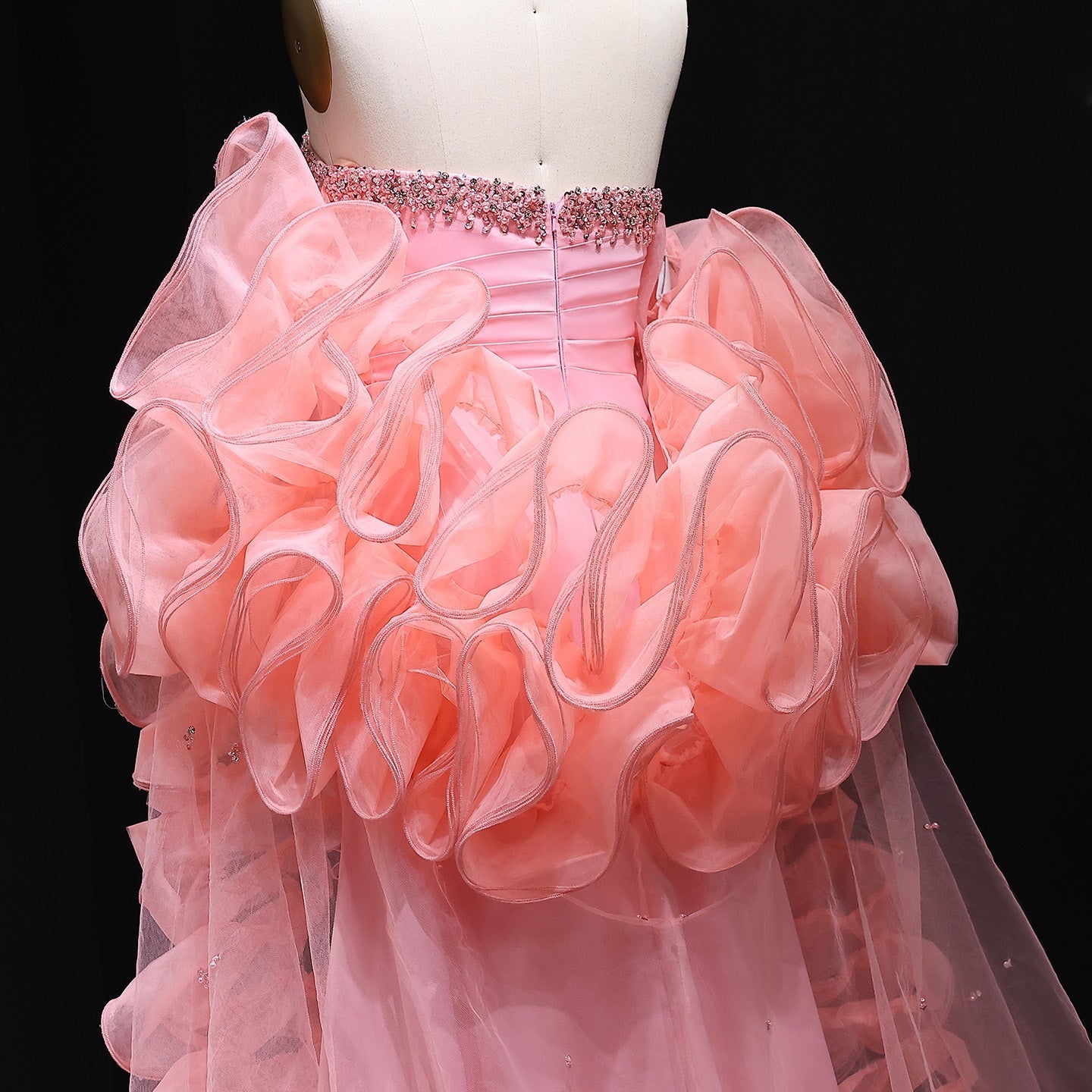 Elegant Sweetheart Yellow Evening Dress with Gloves SS586