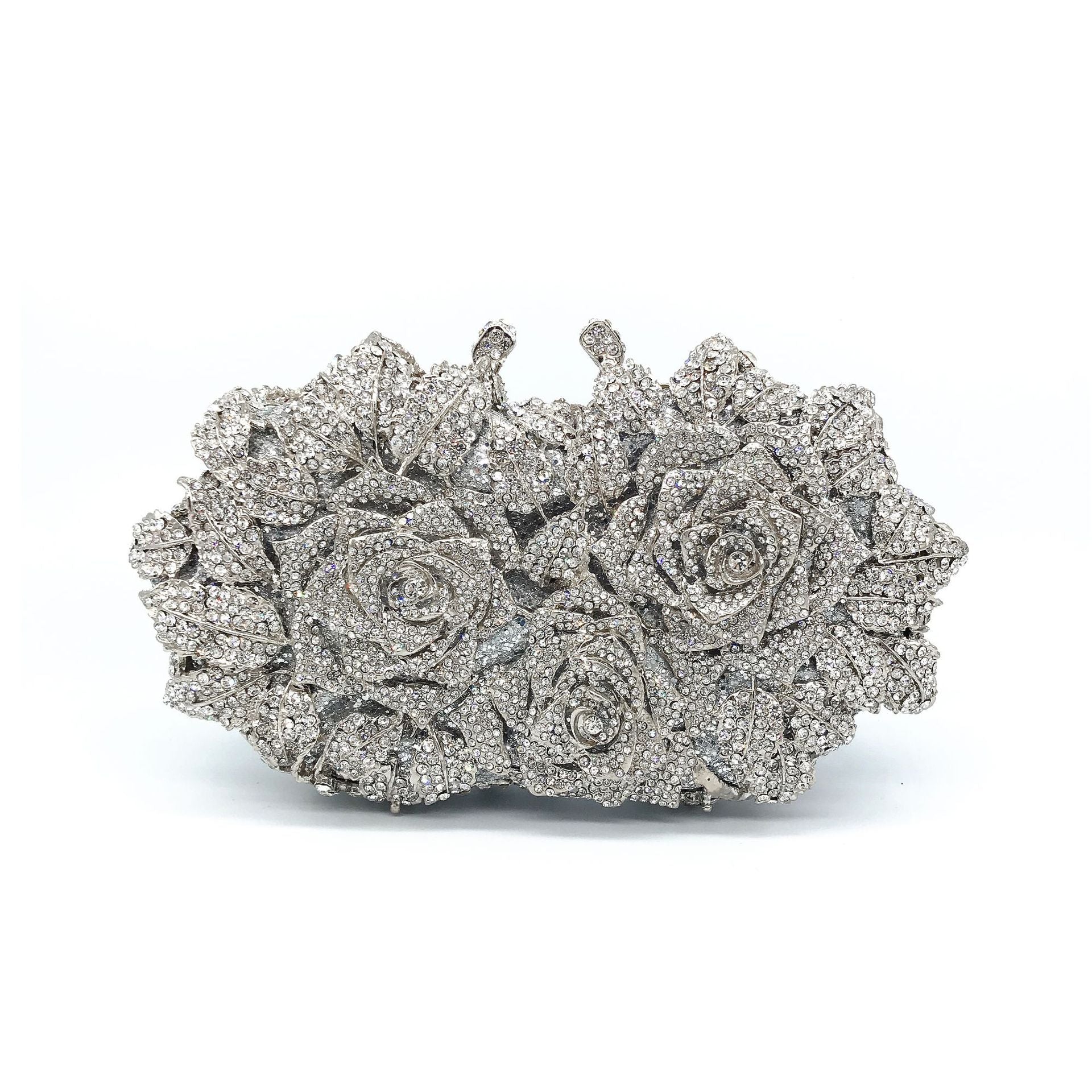 Rose-Shaped Party Clutch