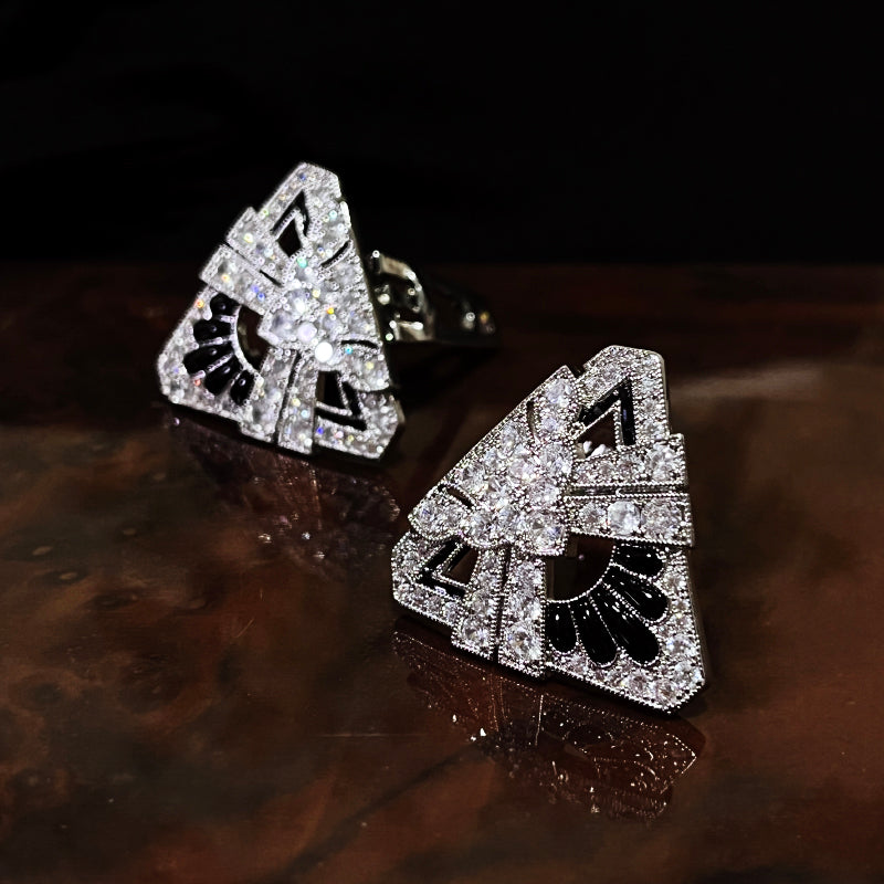 Art Deco Vintage Twin Heirloom Brooch