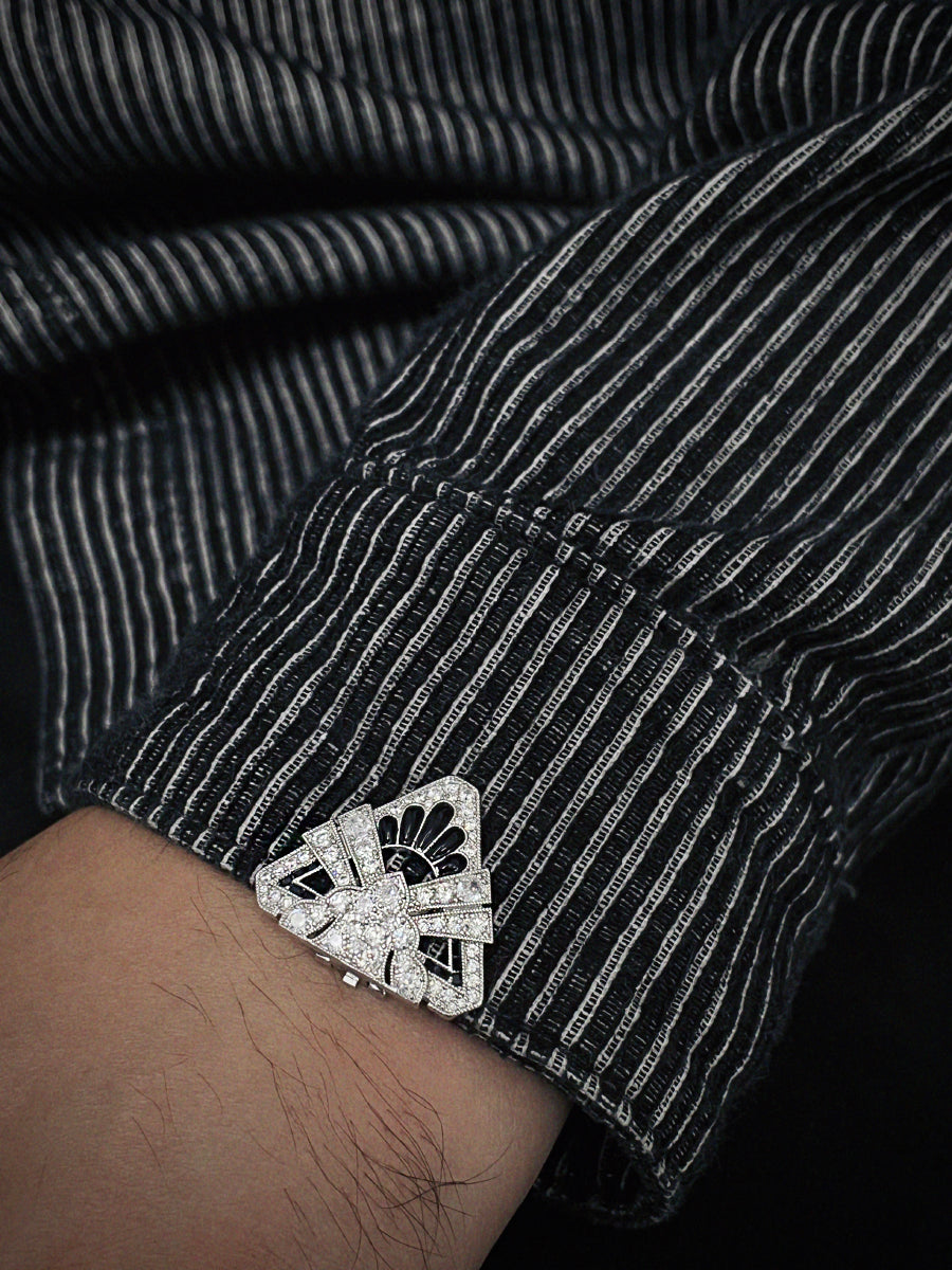 Art Deco Vintage Twin Heirloom Brooch