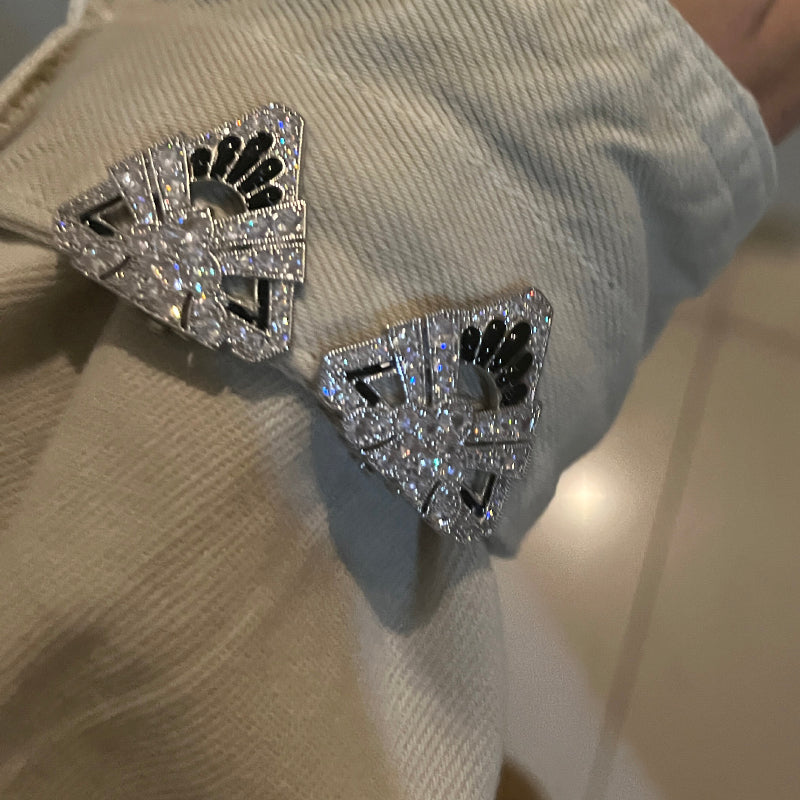 Art Deco Vintage Twin Heirloom Brooch