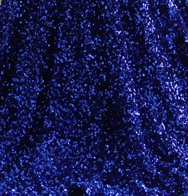 Sparkly Crystal Pink Sequined Halter Prom Dress RM056  Royal Blue / US 16