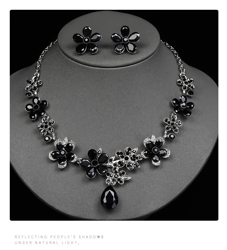 Vintage Necklace and Earring Set