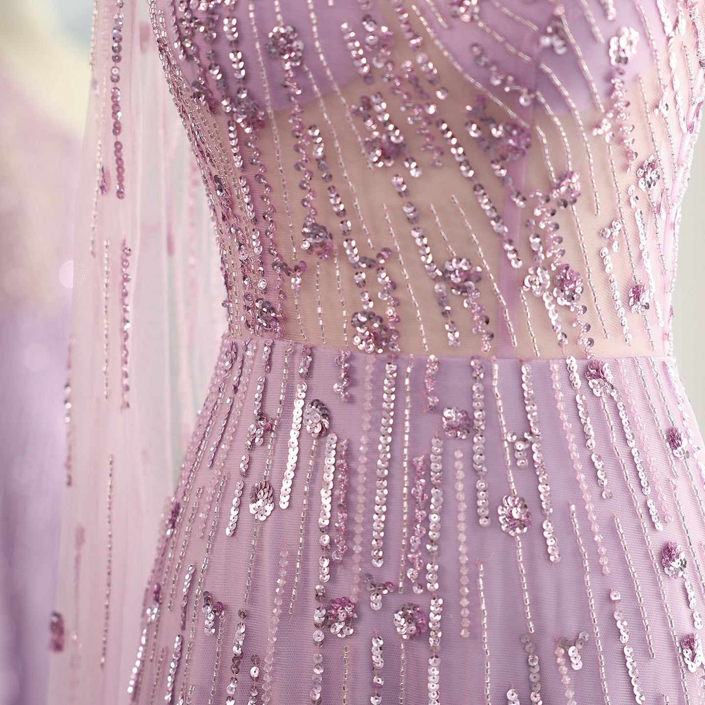 Luxury Beaded Black One Shoulder Evening Dress SS182