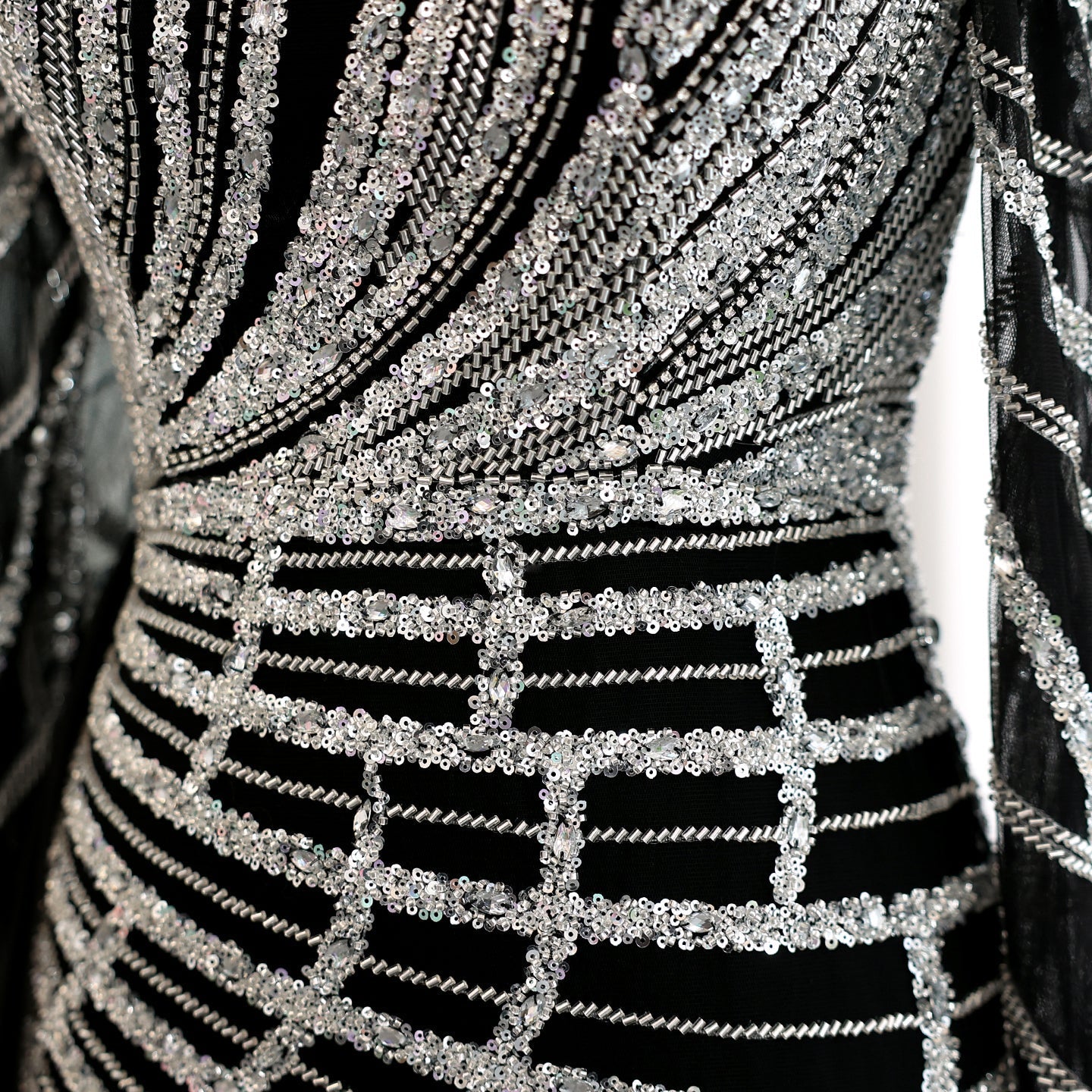 Emerald Green One Shoulder Evening Dress with Overskirt SS197