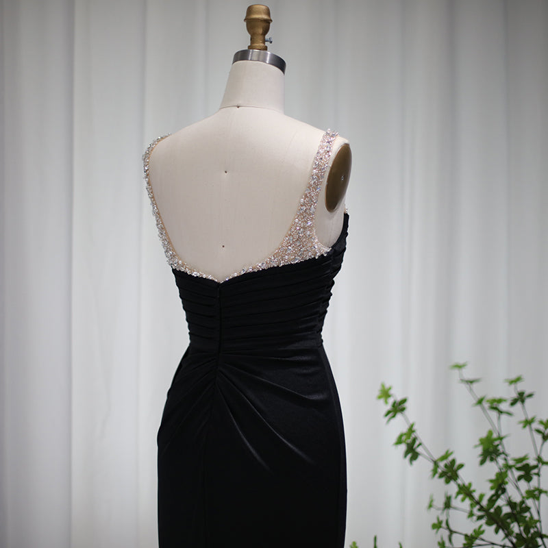 For Sale Luxury Purple High Slit Long Cocktail Party Dress RM128