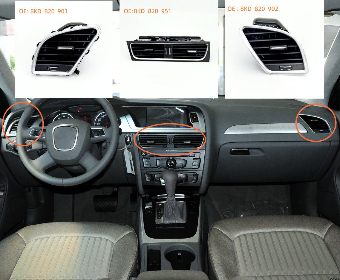 8KD820901 Ac Air Vent for Audi, 50+, high_margin A4 - Staceedress Auto Parts
