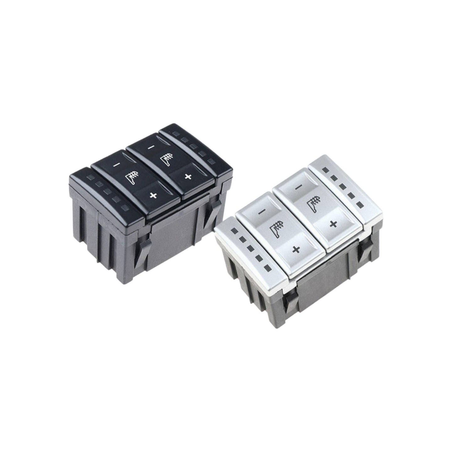 6M2T-19K314-AC Seat Heater Control Button Switch for Ford Black / White
