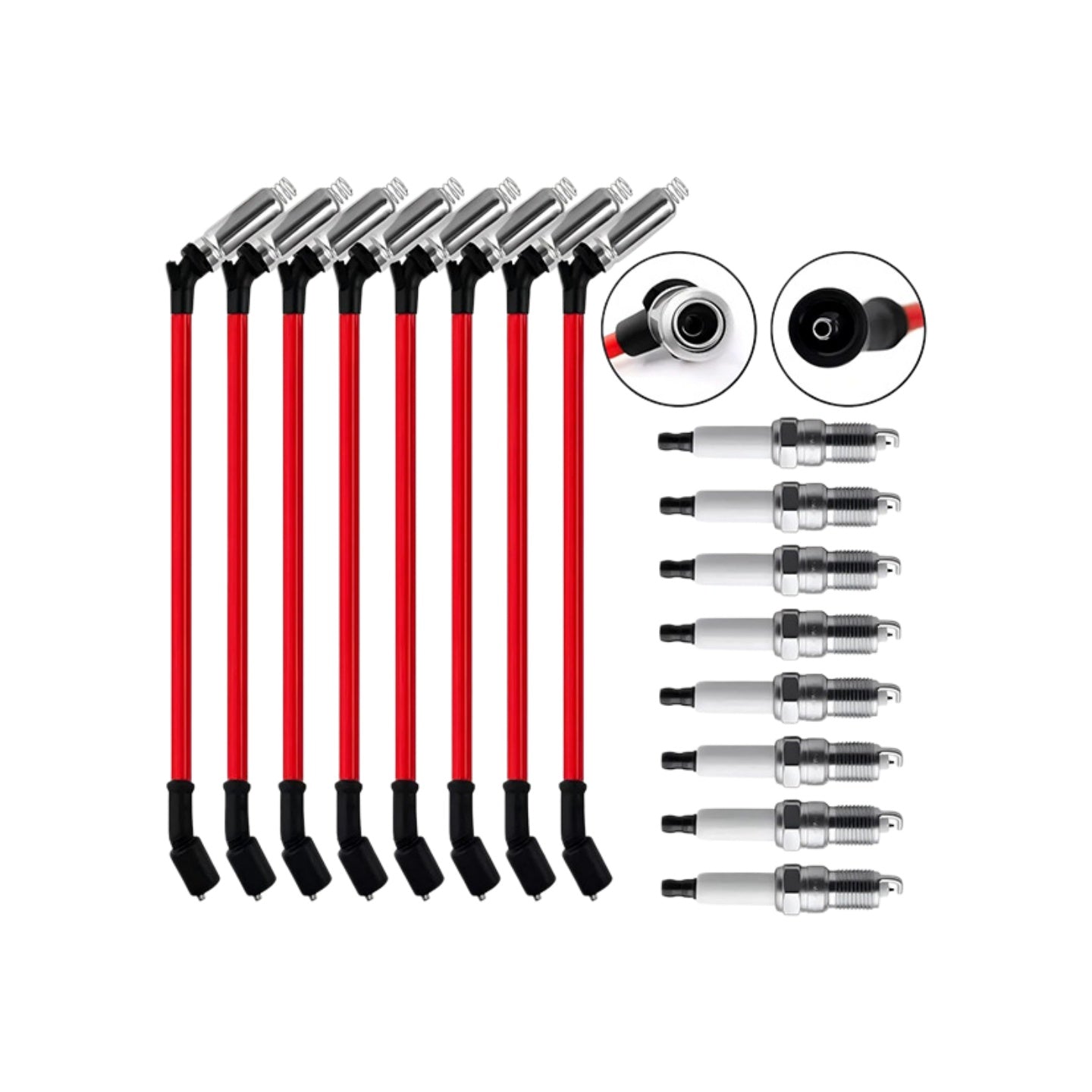 Spark Plug Wire Set 41-962 48322R 7831 Ignition Cable Kit for Buick GM Chevrolet