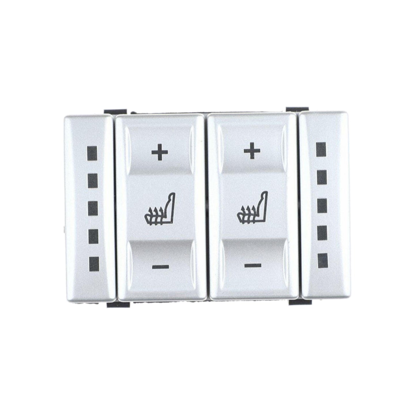 6M2T-19K314-AC Seat Heater Control Button Switch for Ford Black / White