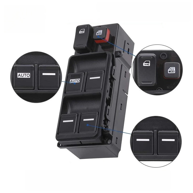 35750-SDA-H12 Master Power Window Switch for Honda Accord 2003-2007 Odyssey Driver Side Window Control Switch