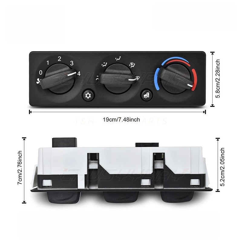 HVAC Heater Control Unit Q21-6119 for Peterbilt AC Control Panel