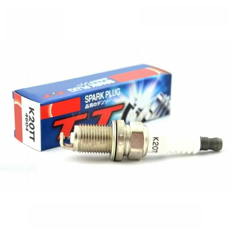 Double Iridium Spark Plug K20TT 4604 – High Performance Twin Tip Ignition Plug for Multi-Vehicle Use