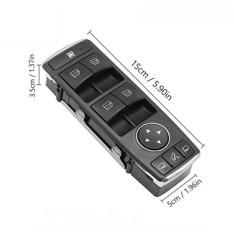 1669054400 Power Window Master Switch for Mercedes-Benz, 30-50, medium_margin A-Class - Staceedress Auto Parts