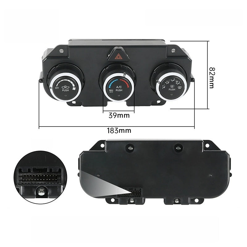 AC Climate Control Knob Switch 68268190AA with Defrost for Dodge Vehicles