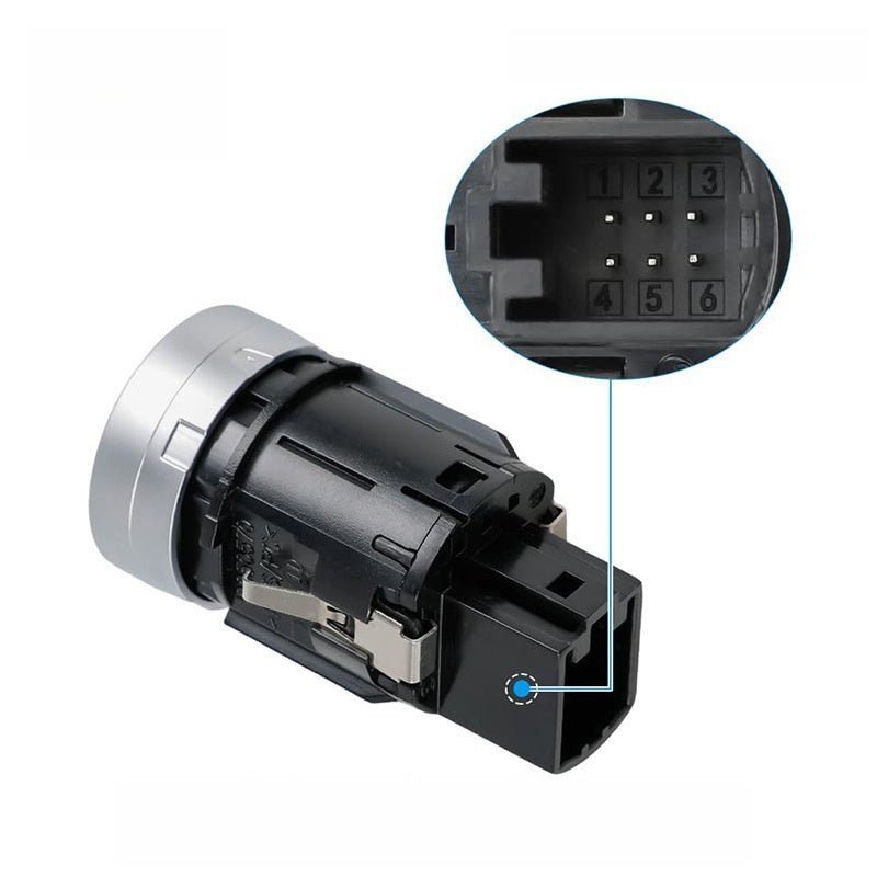 8U0905217A Engine Start Stop Button for Audi VW Push Start Ignition Switch Replacement