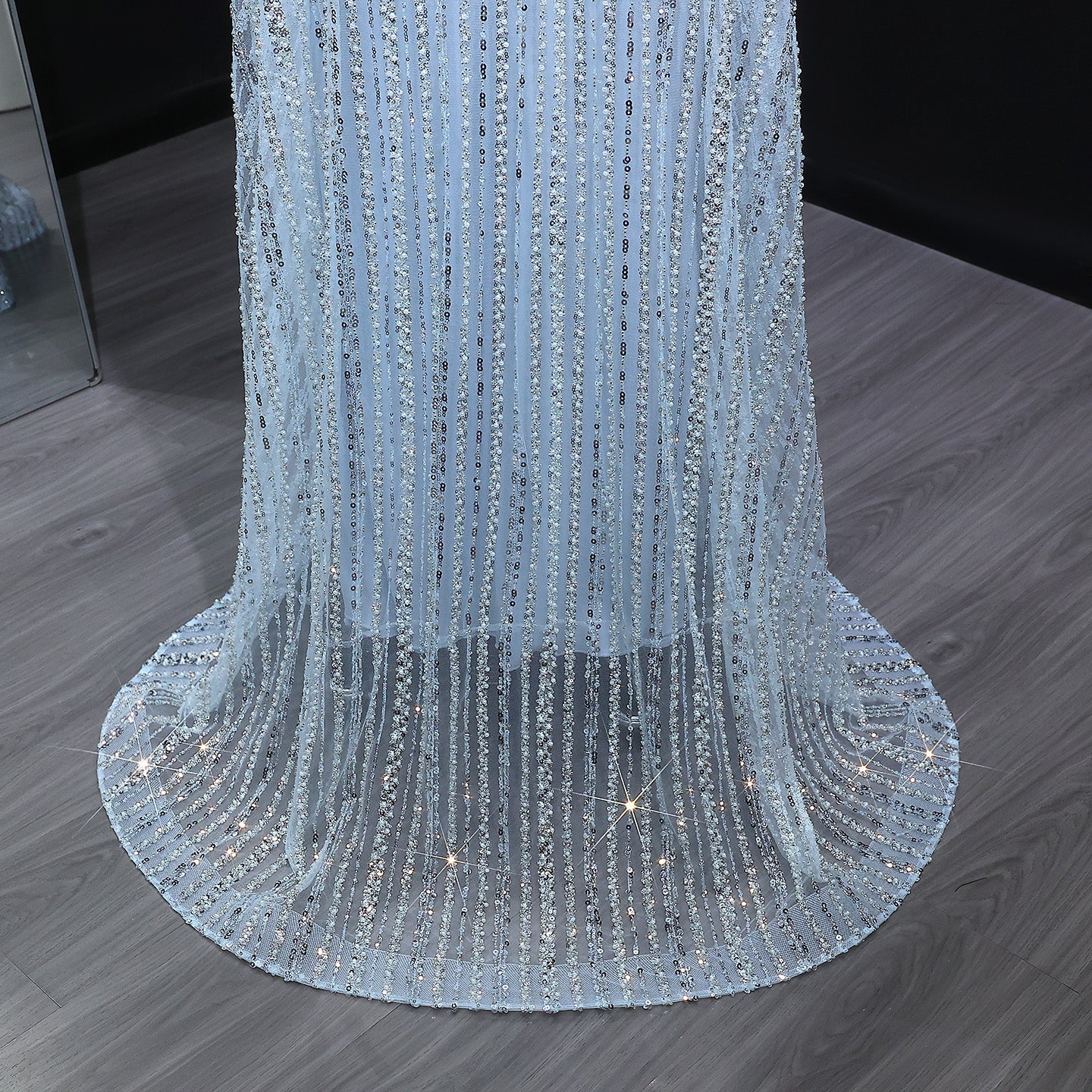 Luxury Dubai Kaftan Arabic 2 Pieces Evening Dress SS691