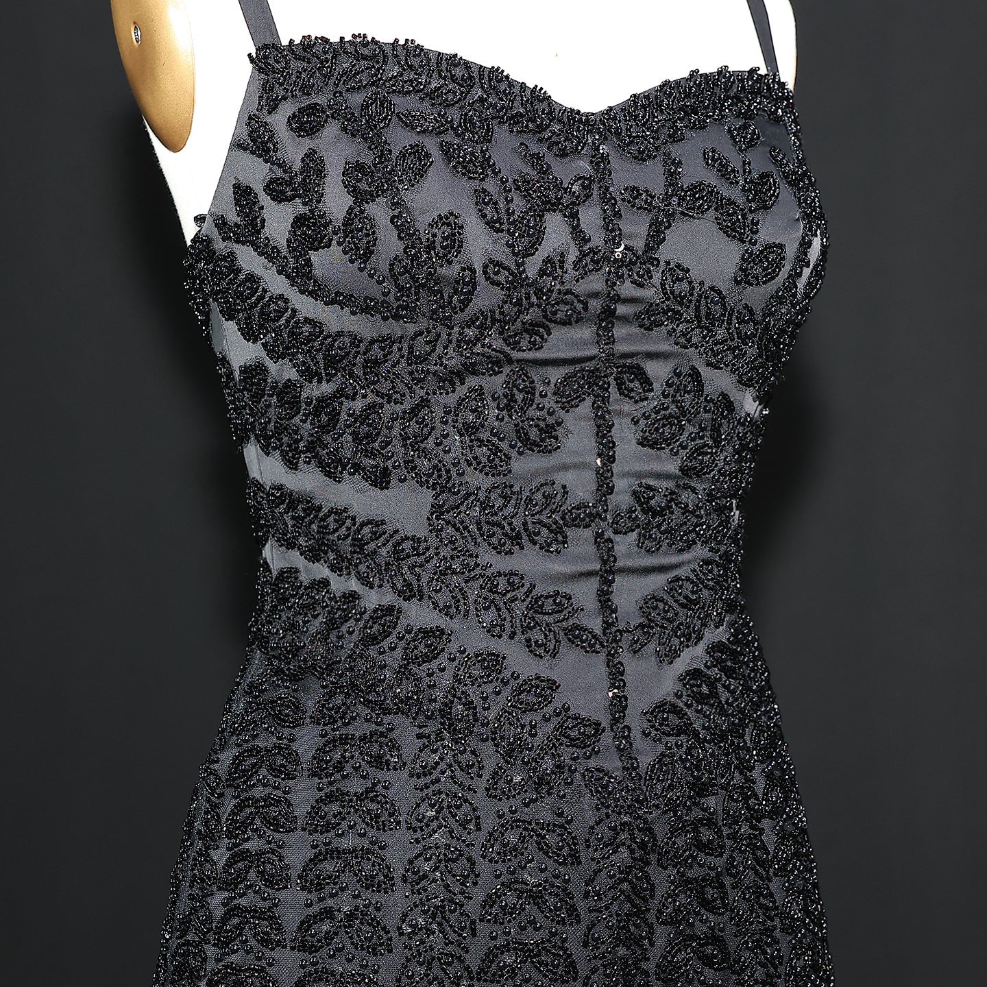 Luxury Beaded Blue Mermaid Evening Dress SS694 