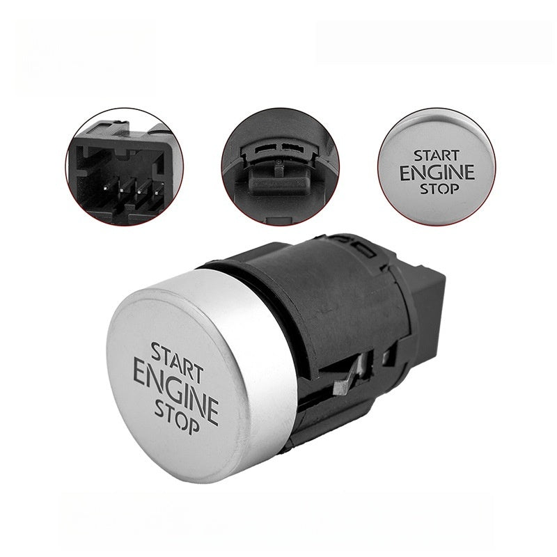 5ND959839 Push Start Ignition Switch Button for Volkswagen, 10-20, low_margin Golf - Staceedress Auto Parts