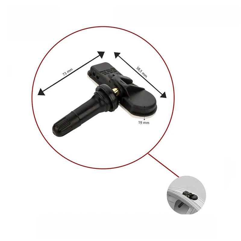 TPMS Tire Pressure Sensor A4479050500 A4479051704Q04 for Mercedes-Benz Tire Pressure Monitoring Sensor