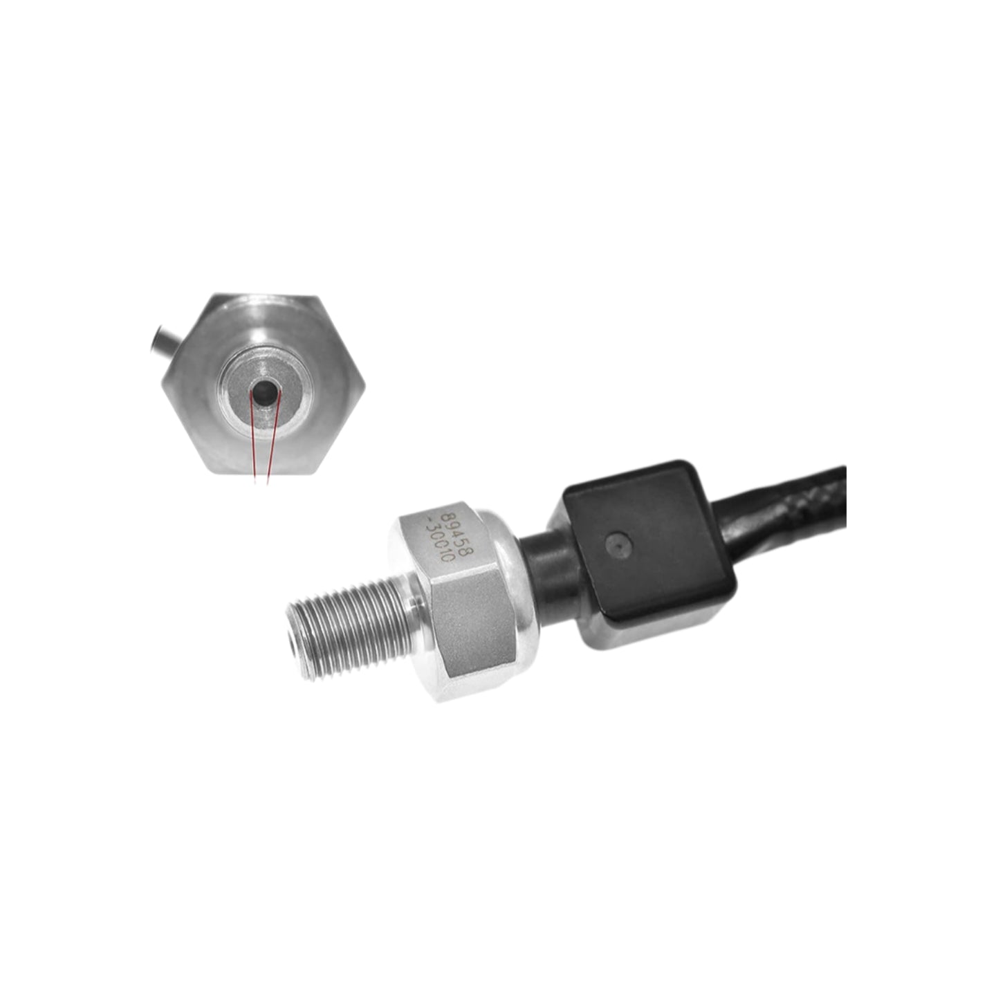 Fuel Rail Pressure Sensor 89458-30010 for Lexus IS250, IS350, GS300
