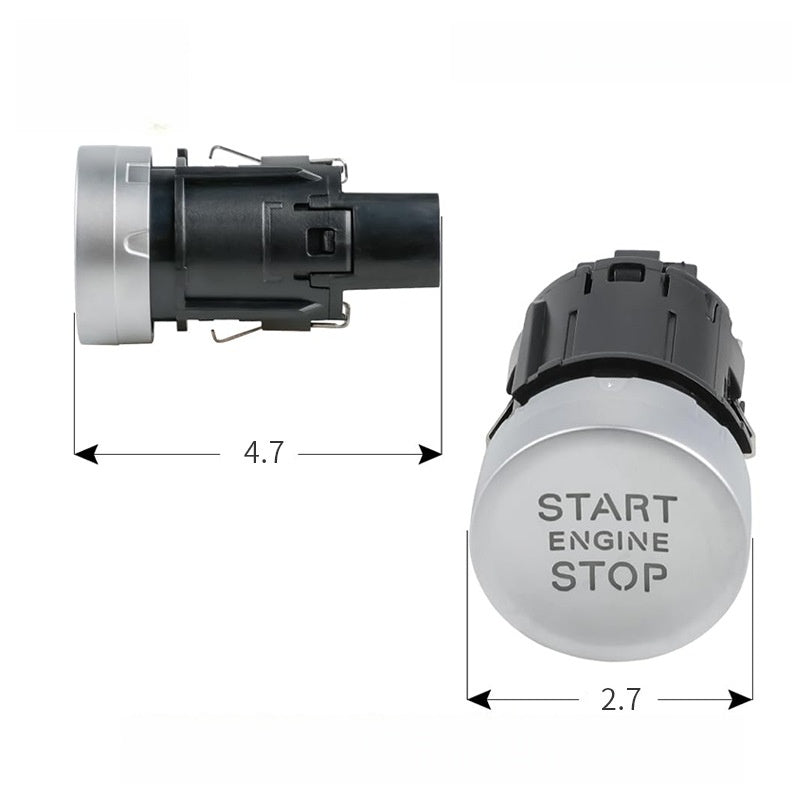 8U0905217A Engine Start Stop Button for Audi VW Push Start Ignition Switch Replacement