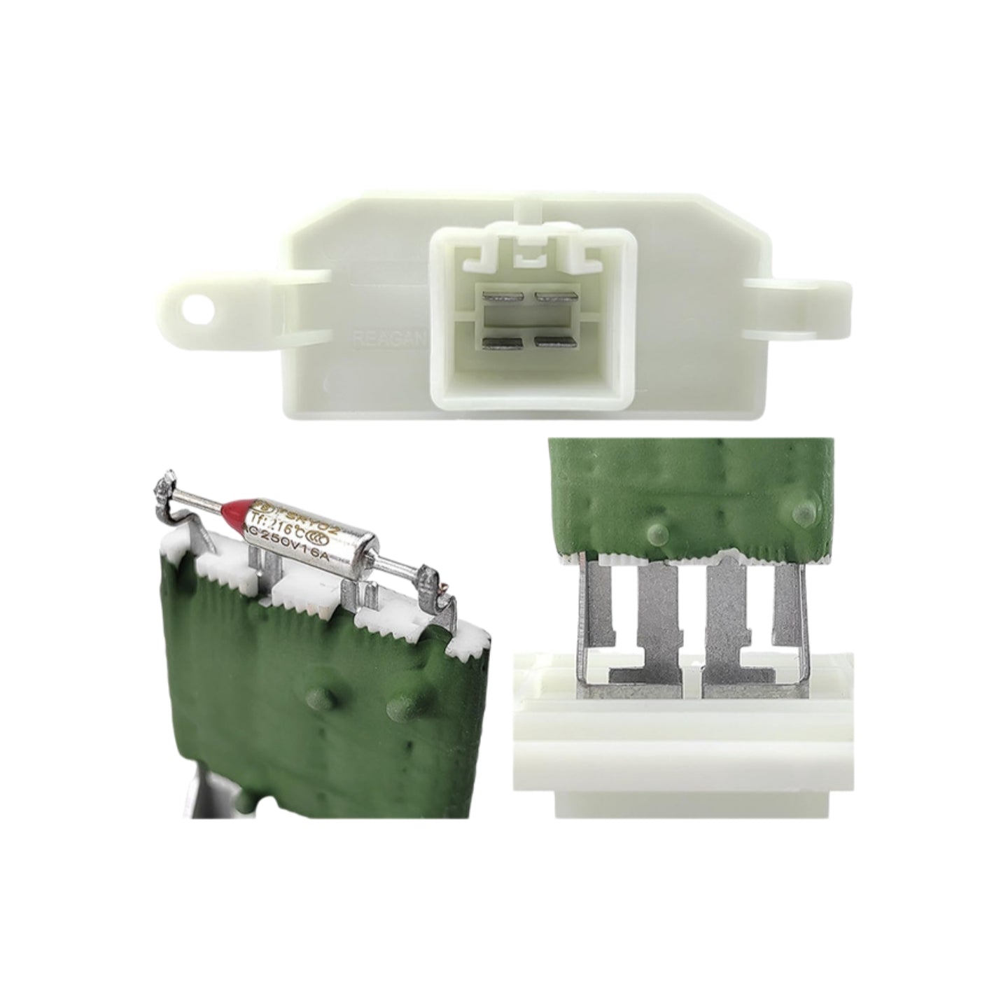 Heater Blower Motor Resistor 1804471 AV1118B647AB AV1Z18591A for Ford EcoSport / Kuga