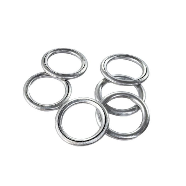 Oil Pan Drain Bolt Washer Gasket N 013 815 7, Compatible with Volkswagen / Audi