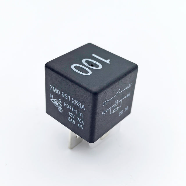 Relay 7M0951253A, Compatible with Volkswagen / Skoda Passat, Tiguan, Polo and More