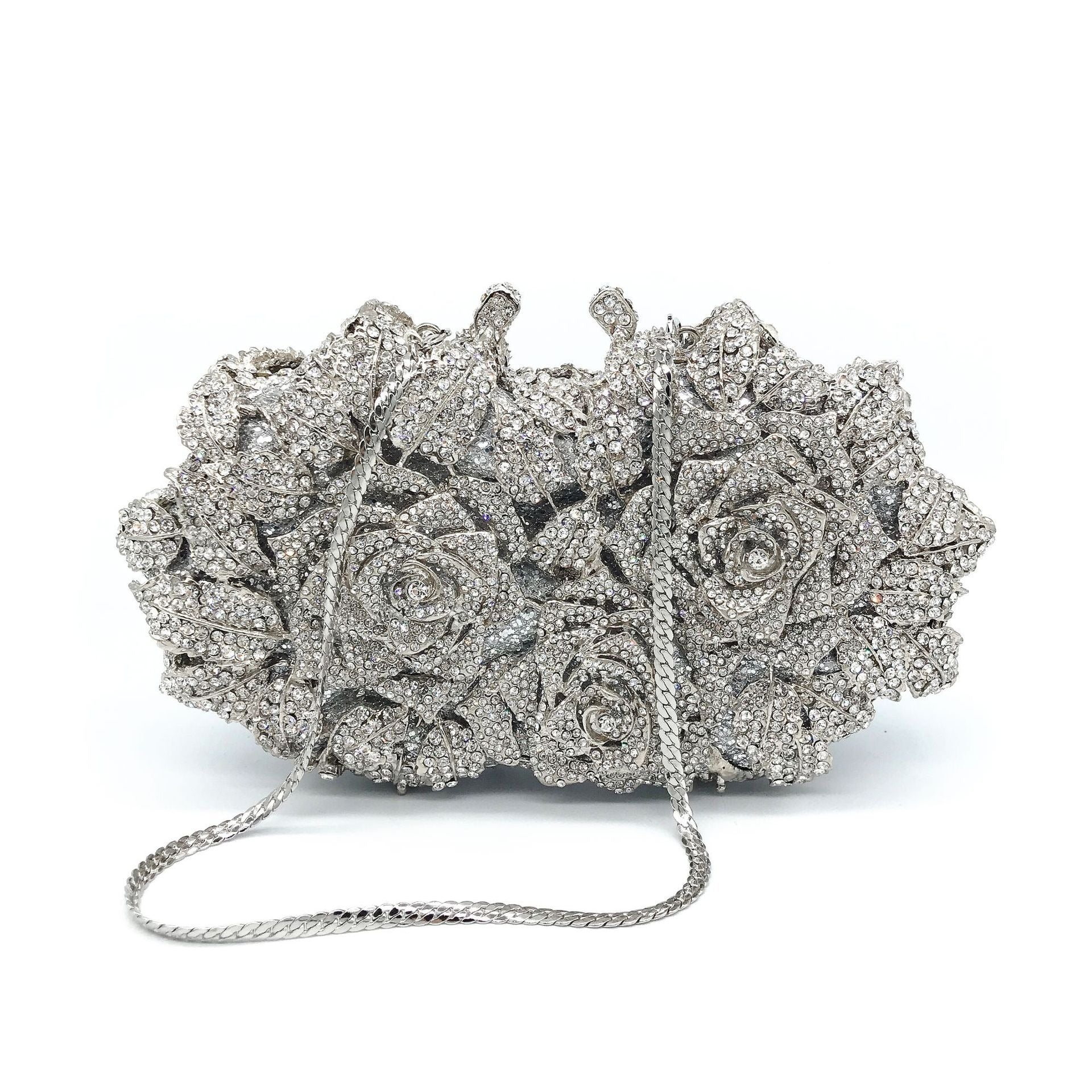 Rose-Shaped Party Clutch