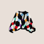 Vintage handmade versatile pure woven sweater