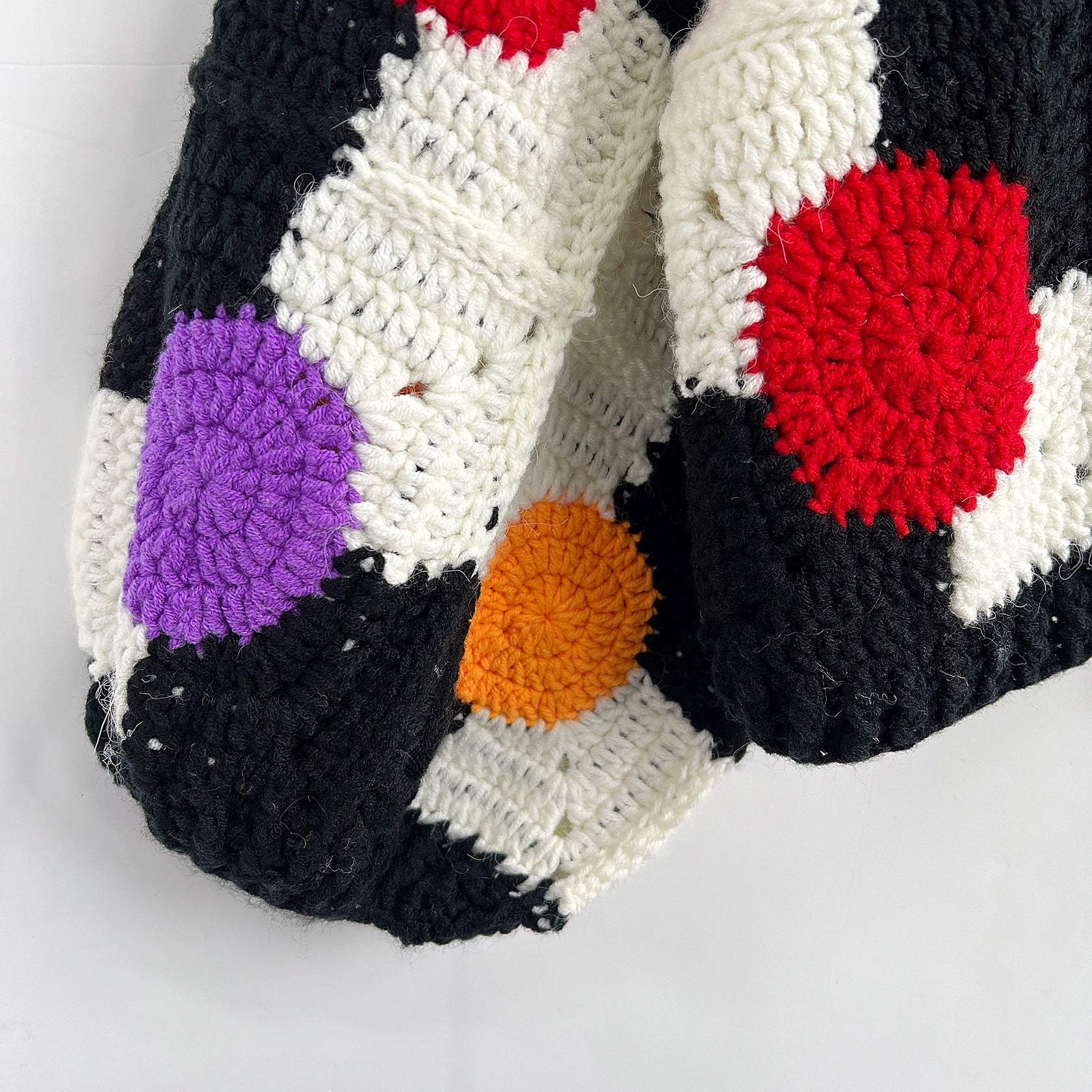 Vintage handmade versatile pure woven sweater