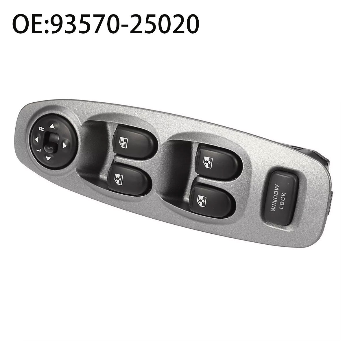Power Window Switch 93570-25020, Compatible with Hyundai
