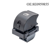 Power Window Switch 8E0959855 / 8E0959855B7, Compatible with Volkswagen, Audi