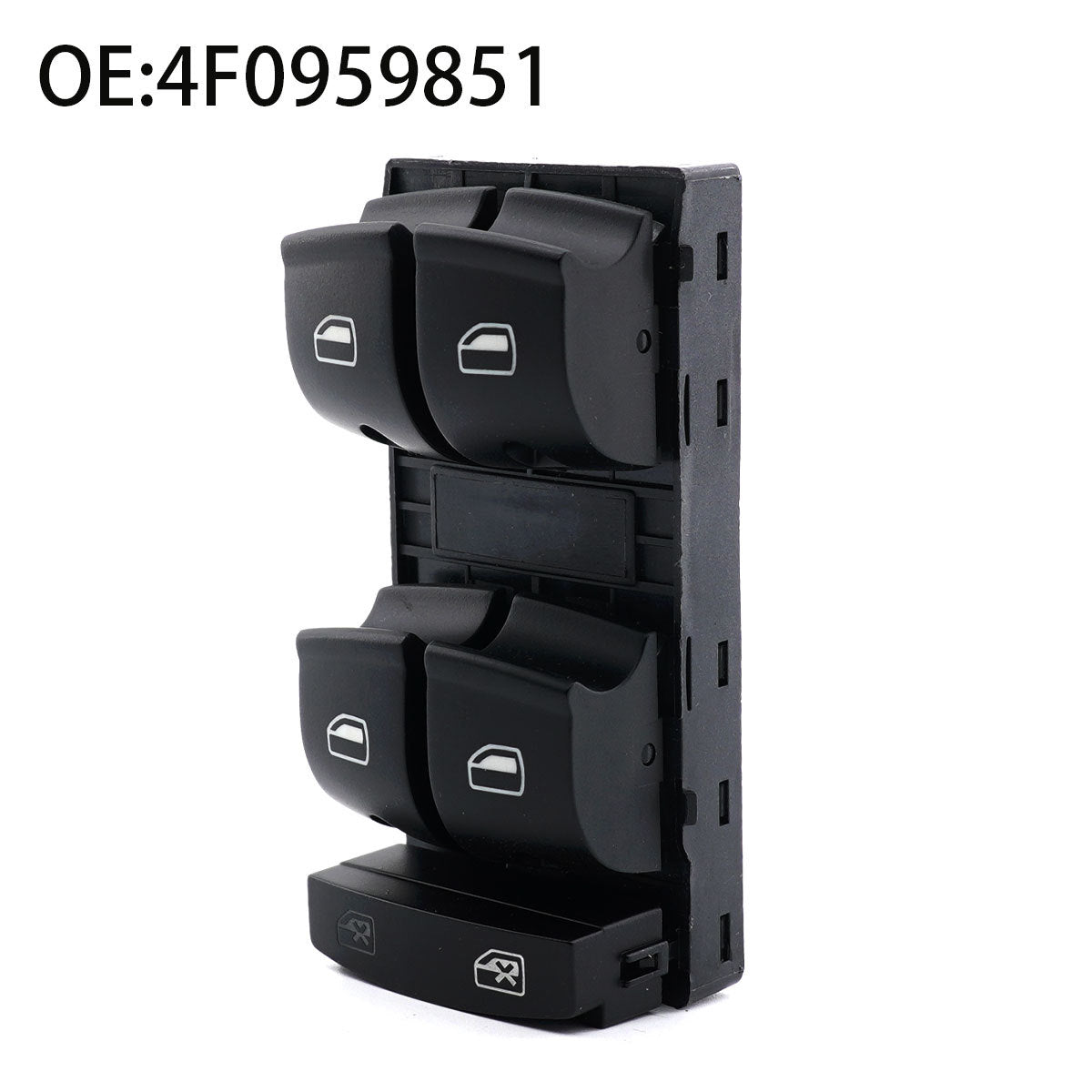Automotive Switch 4F0959851 / 0411A3, Compatible with Audi, 2004-2011