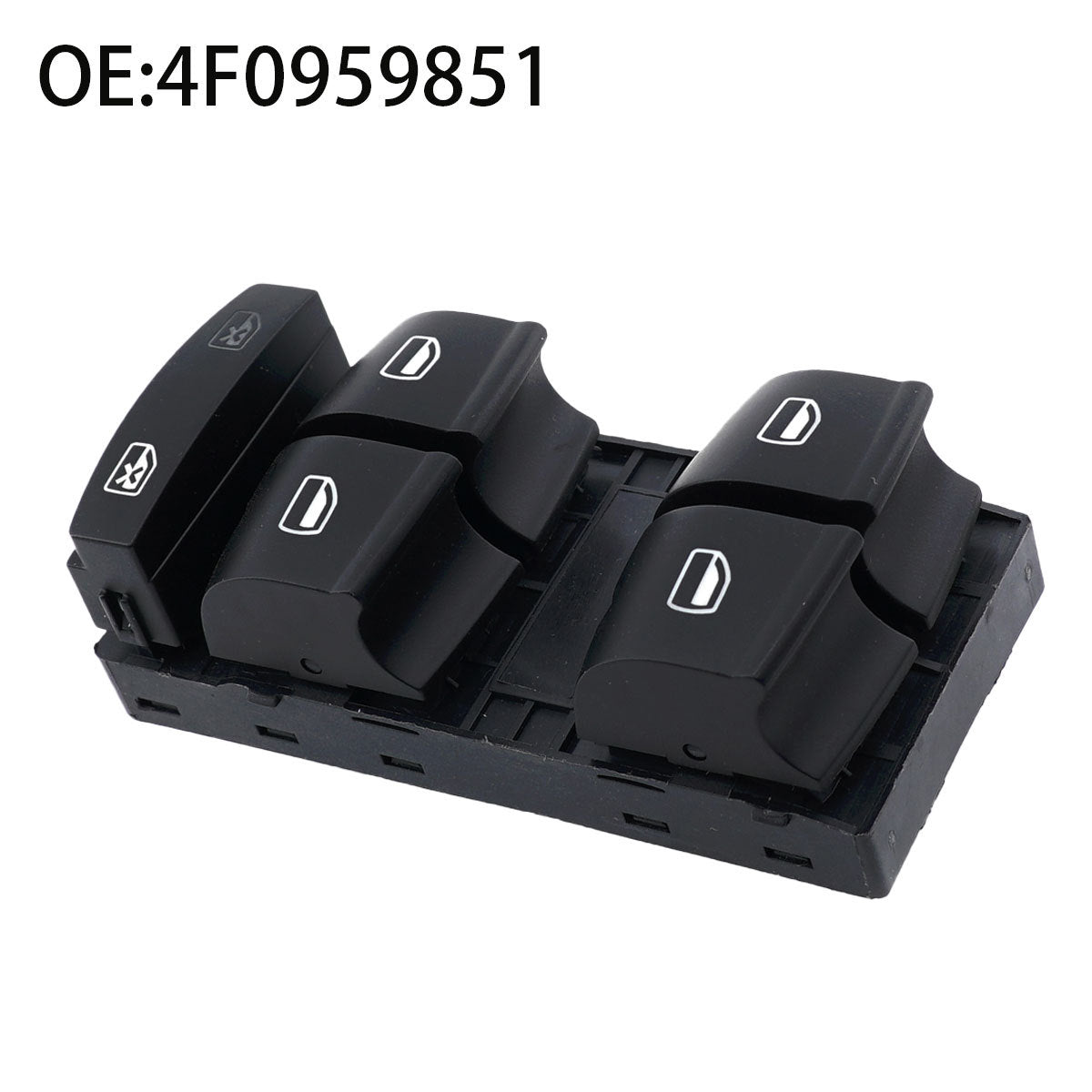 Automotive Switch 4F0959851 / 0411A3, Compatible with Audi, 2004-2011