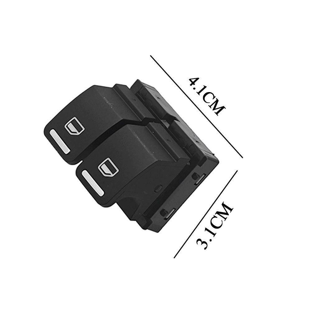 Power Window Switch 5C5959857A / 5C5959857A12, Compatible with Volkswagen, 2012-2019