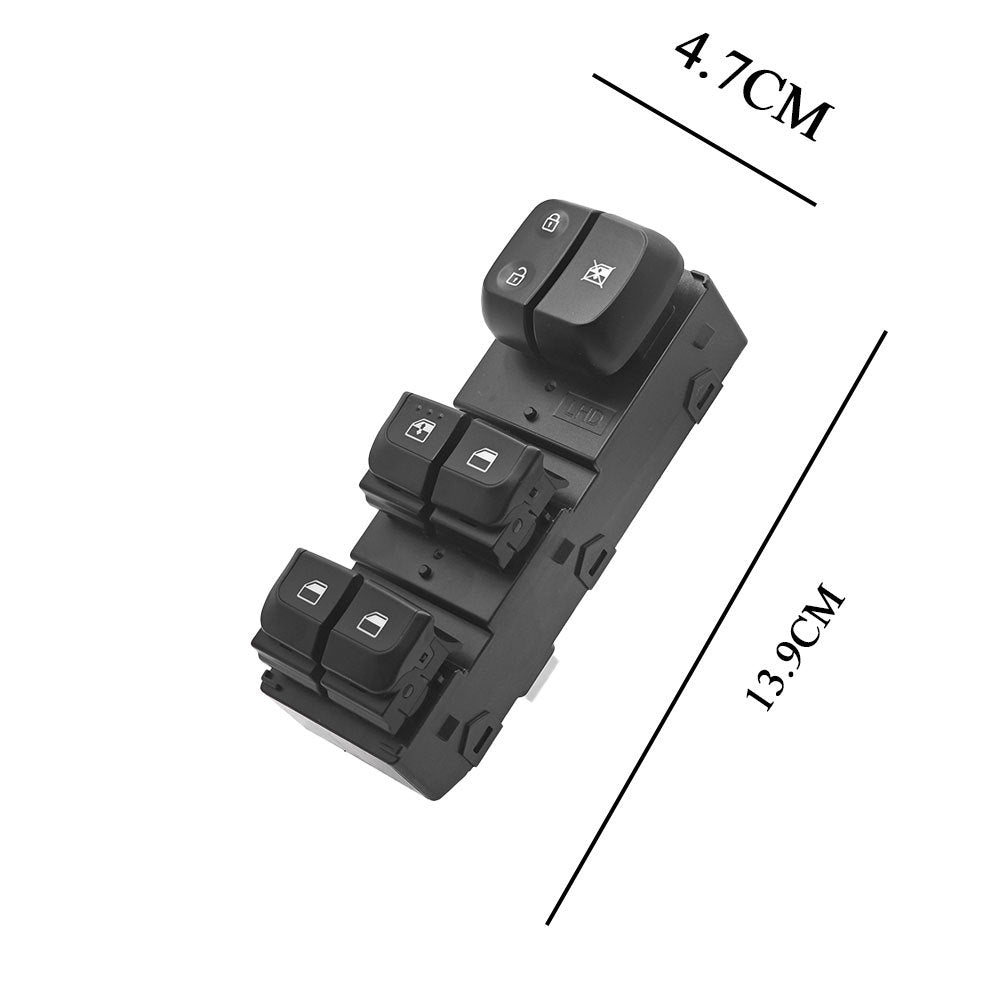 Power Window Switch 93571-G6000 / 93571G600018, Compatible with Hyundai, 2018-2023