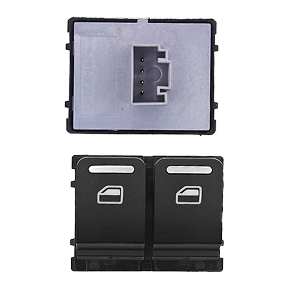 Power Window Switch 5C5959857A / 5C5959857A12, Compatible with Volkswagen, 2012-2019