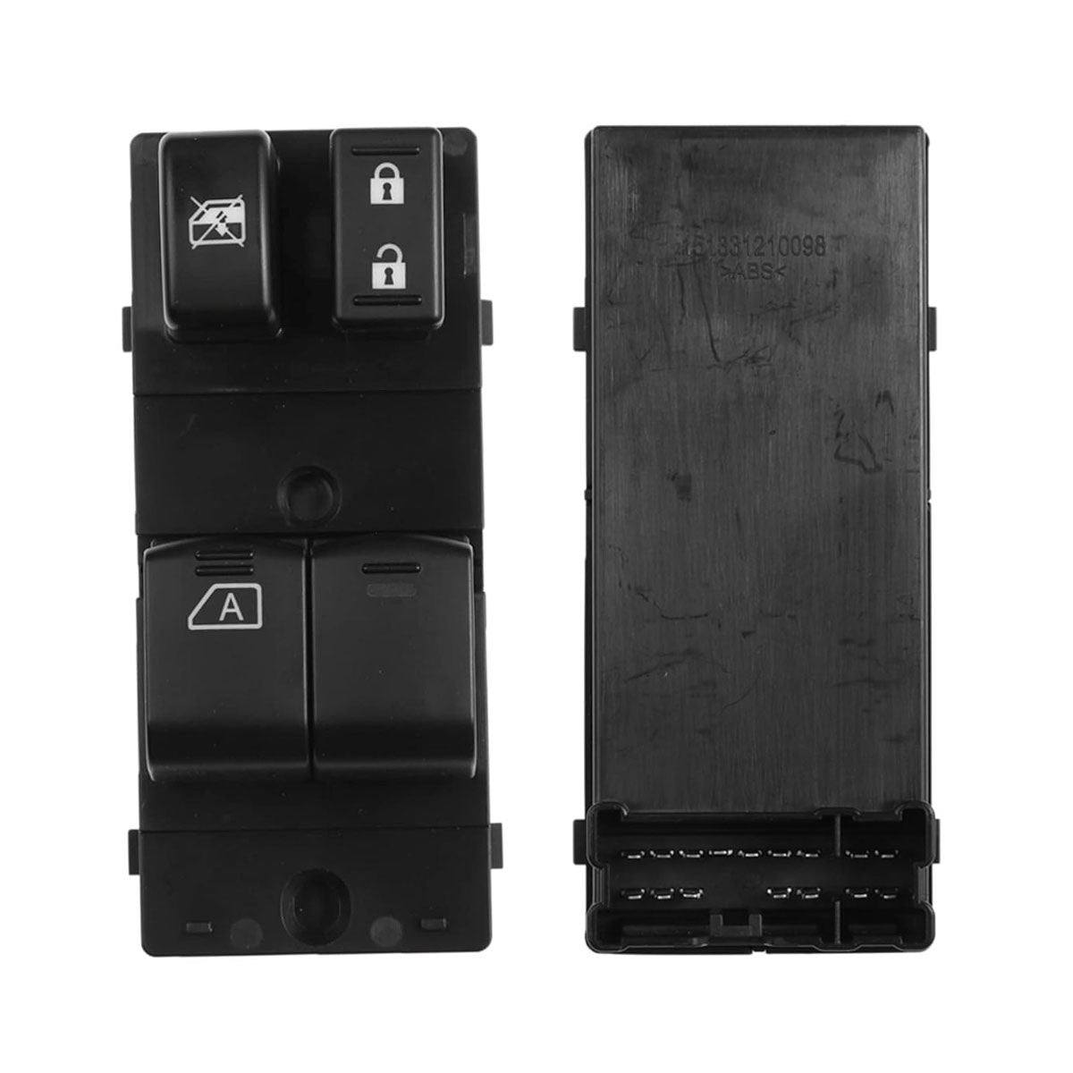 Power Window Switch 25401-1HB0C / 1HB0C, Compatible with Nissan, 2010-2018