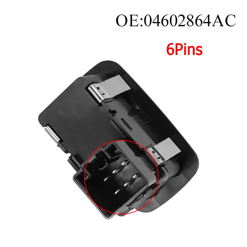 Power Window Switch 04602864AC, Compatible with Chrysler, Dodge