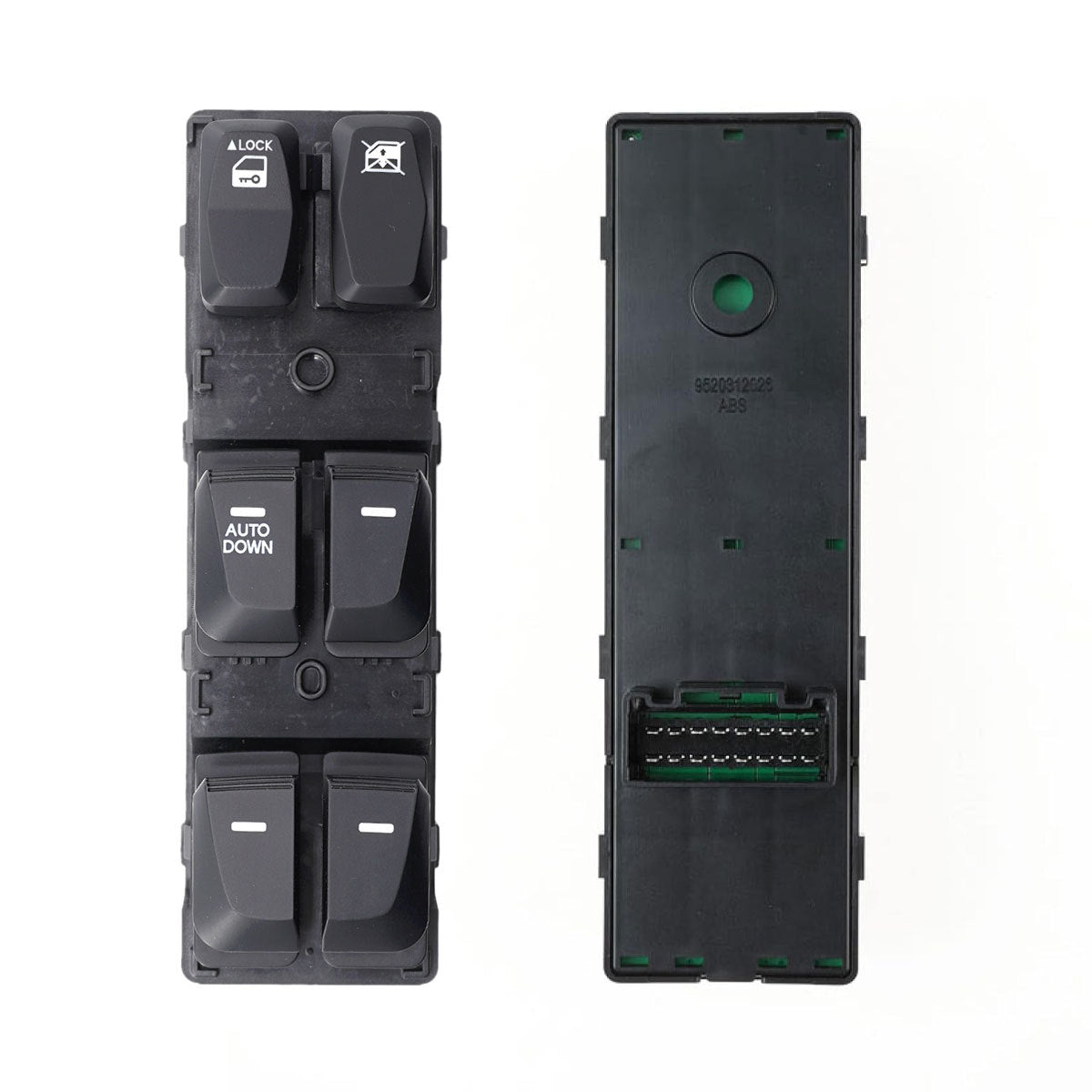 Power Window Switch 93570-2Z150 / 0003IX35, Compatible with Hyundai, 2000-2003
