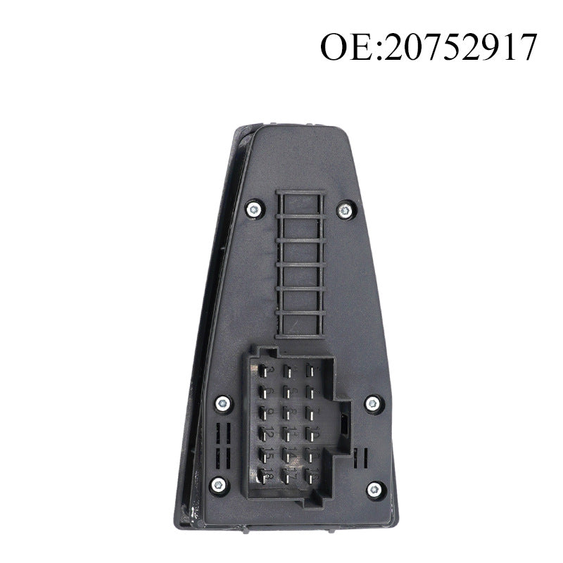Power Window Switch 20752917 / 2075291724V, Compatible with Volvo
