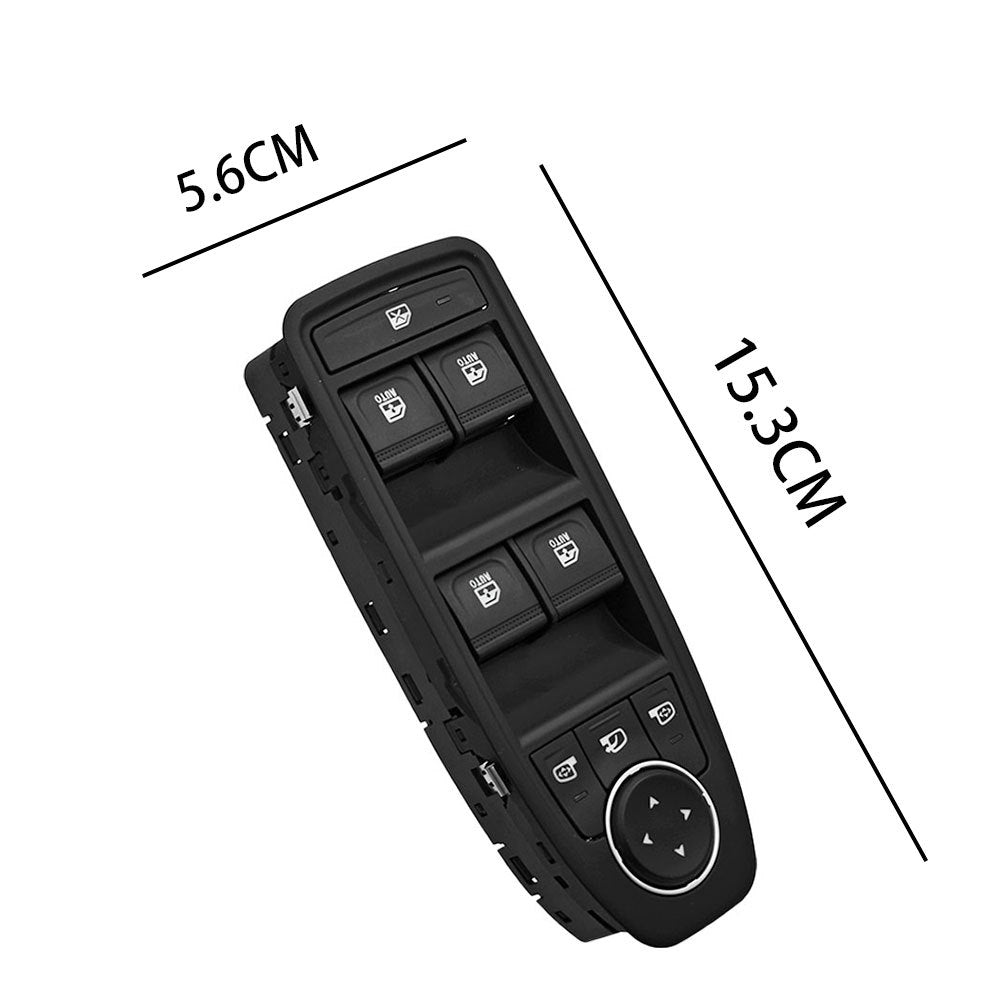 Power Window Switch 254014643R, Compatible with Renault (For Left-Hand Drive)