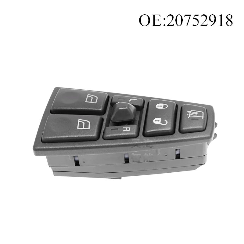 Power Window Switch 20752918 / 2075291824V, Compatible with Volvo (Left / Driver Side)