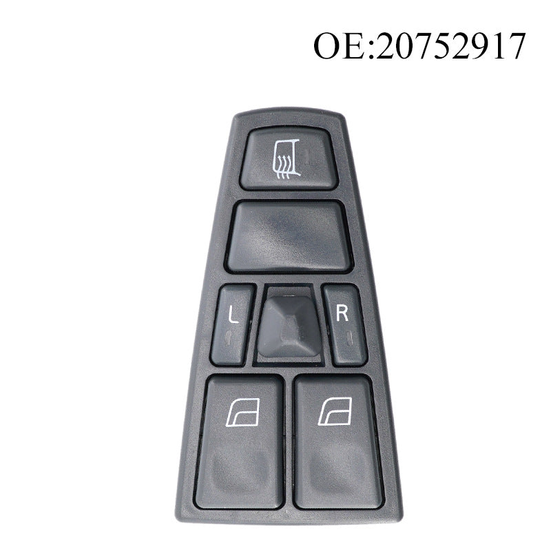 Power Window Switch 20752917 / 2075291724V, Compatible with Volvo
