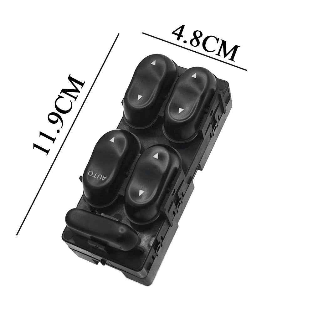 Power Window Switch FDFC-141302-0 / 141302, Compatible with Ford, 1998-2002