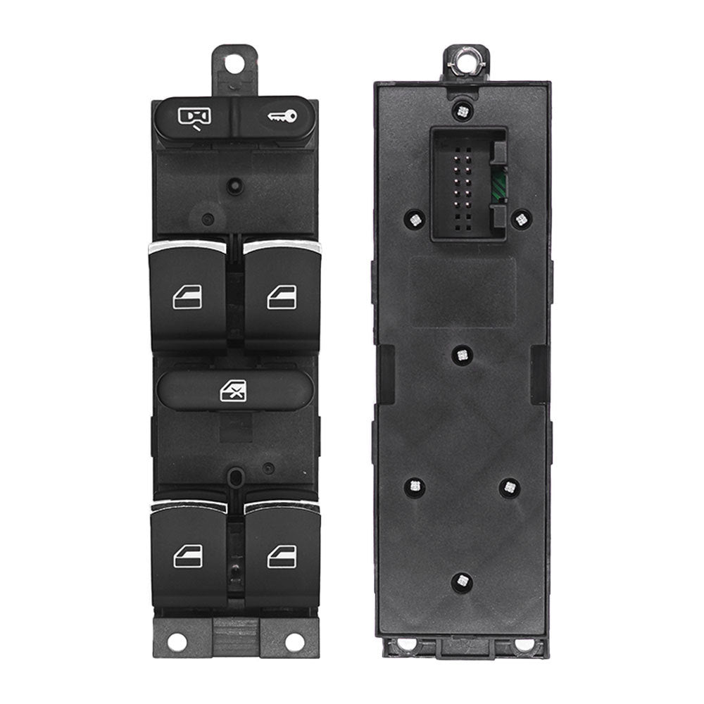 Power Window Switch 18G959857B / 18G959857B00, Compatible with Volkswagen, Golf, Passat